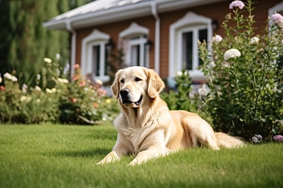 Allevamento Labrador un Labrador può vivere solo in giardin