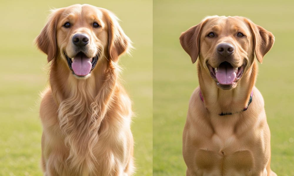 Golden retriever o labrador? Guida completa alle differenze per scegliere il cane perfetto